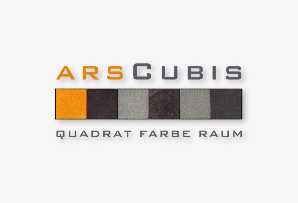 ArsCubis Logo - Quadrat Farbe Raum