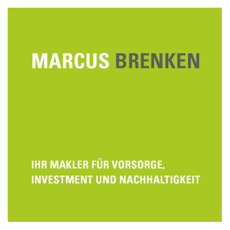 Marcus Brenken Logo mit gruenem Untergrund